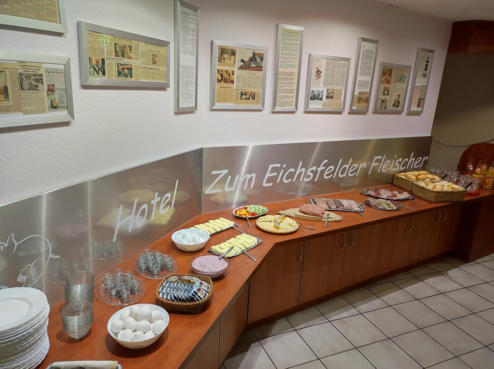 Hotel Zum Eichsfelder Fleischer Heyerode エクステリア 写真